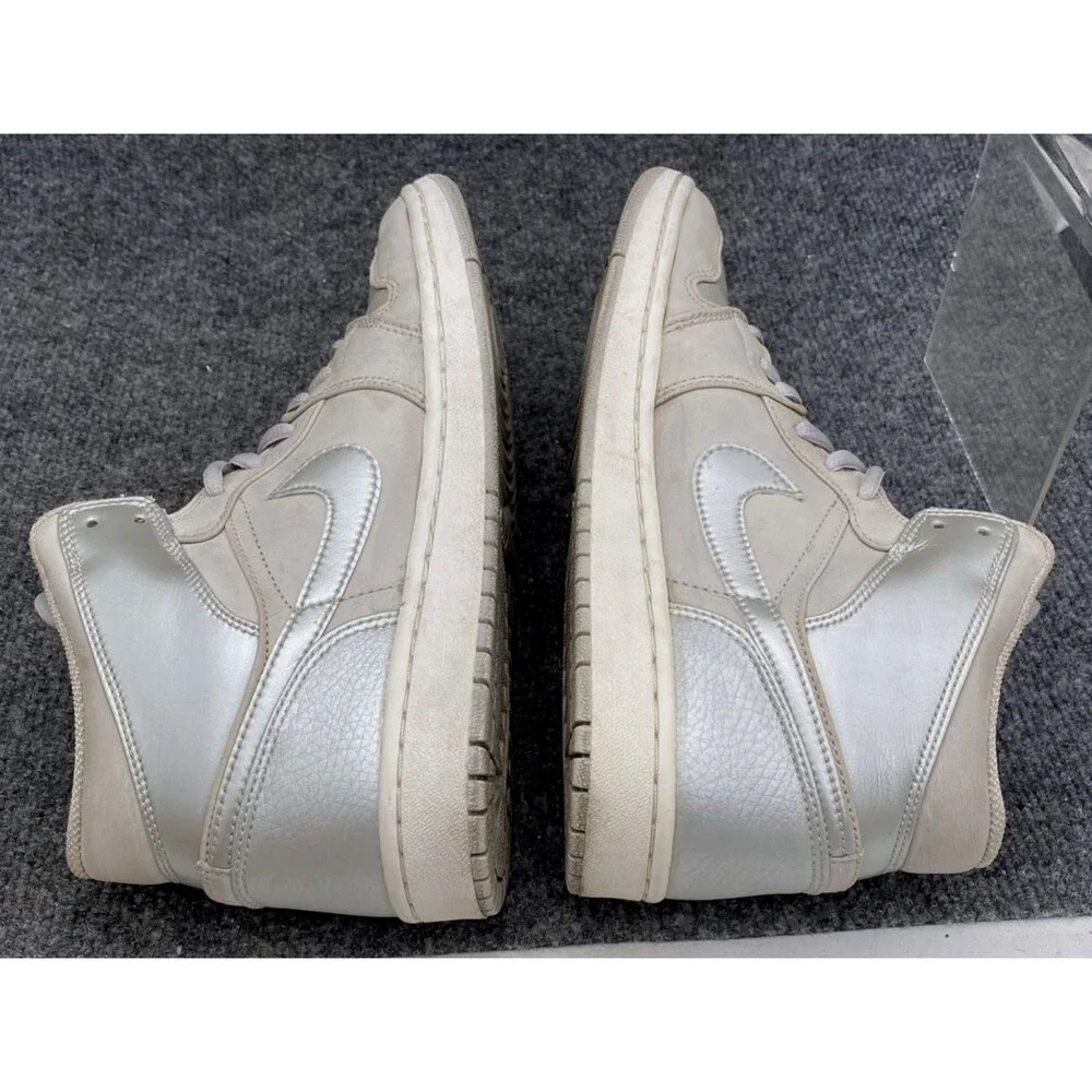 Air Jordan 1 Retro 2001 Neutral Grey Metallic Silver 136065-001 Japan Size 10